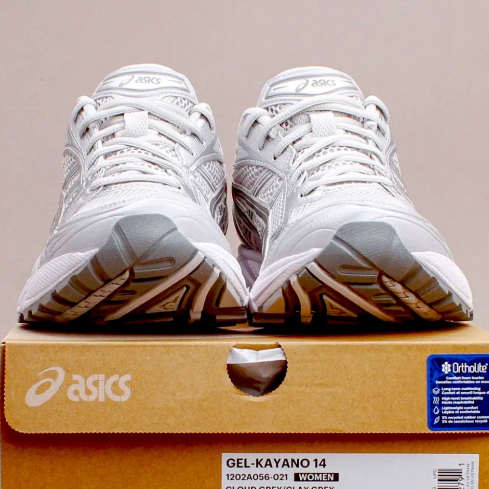 🌪️🌨️ Asics Gel-Kayano 14 Cloud Grey 🌪️🌨️ - Picture 4 of 4